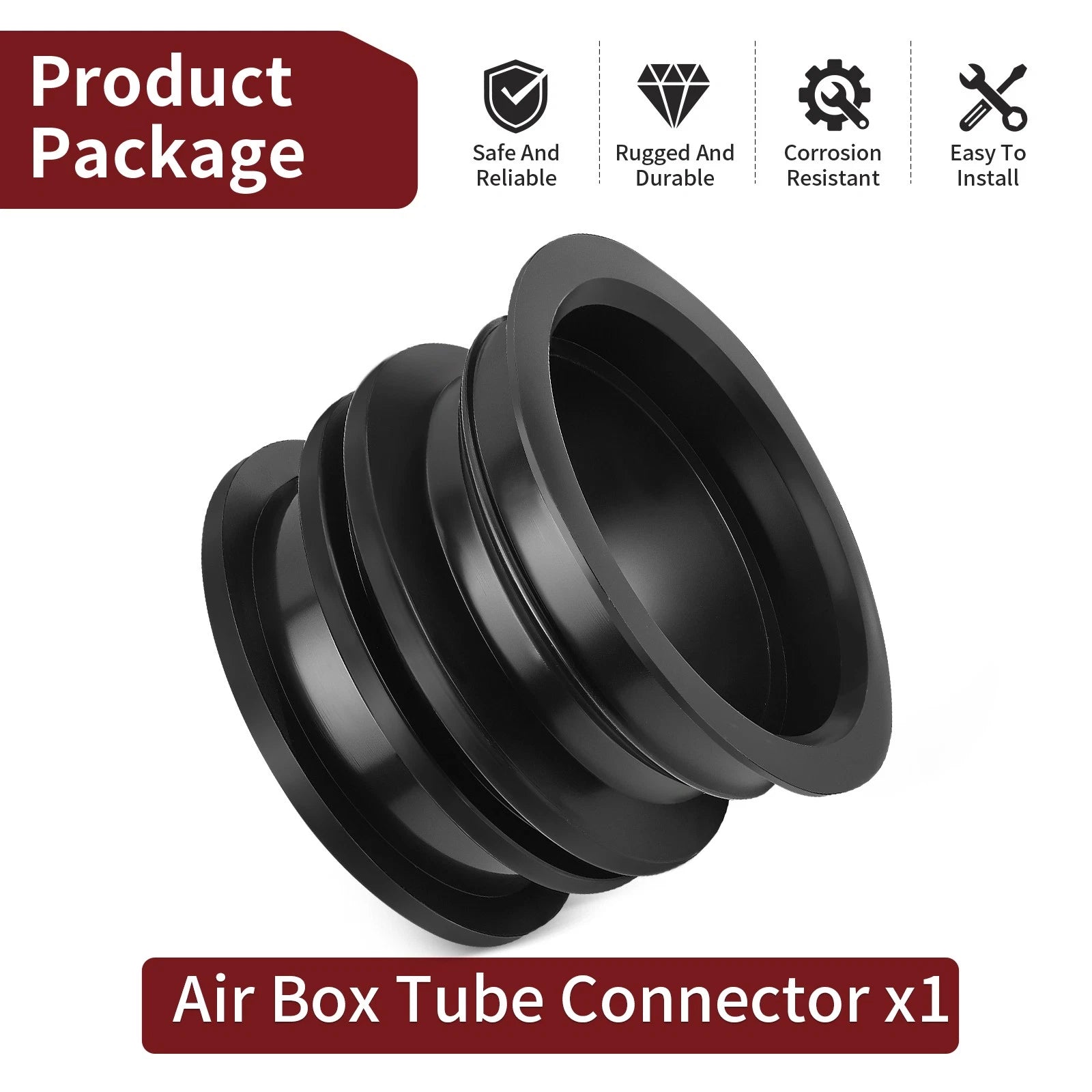 Air Cleaner Joint Intake Boot for Yamaha Big Bear 350 (1987-1999)
