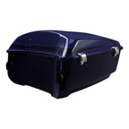 King Trunk for Harley Street Glide (2014–2024) Zephyr Blue/Black Sunglo