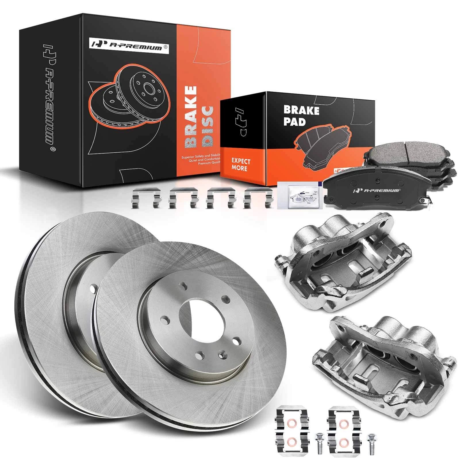 Front Brake Rotor & Pads Set for Chevy Captiva Sport (2012–2015)