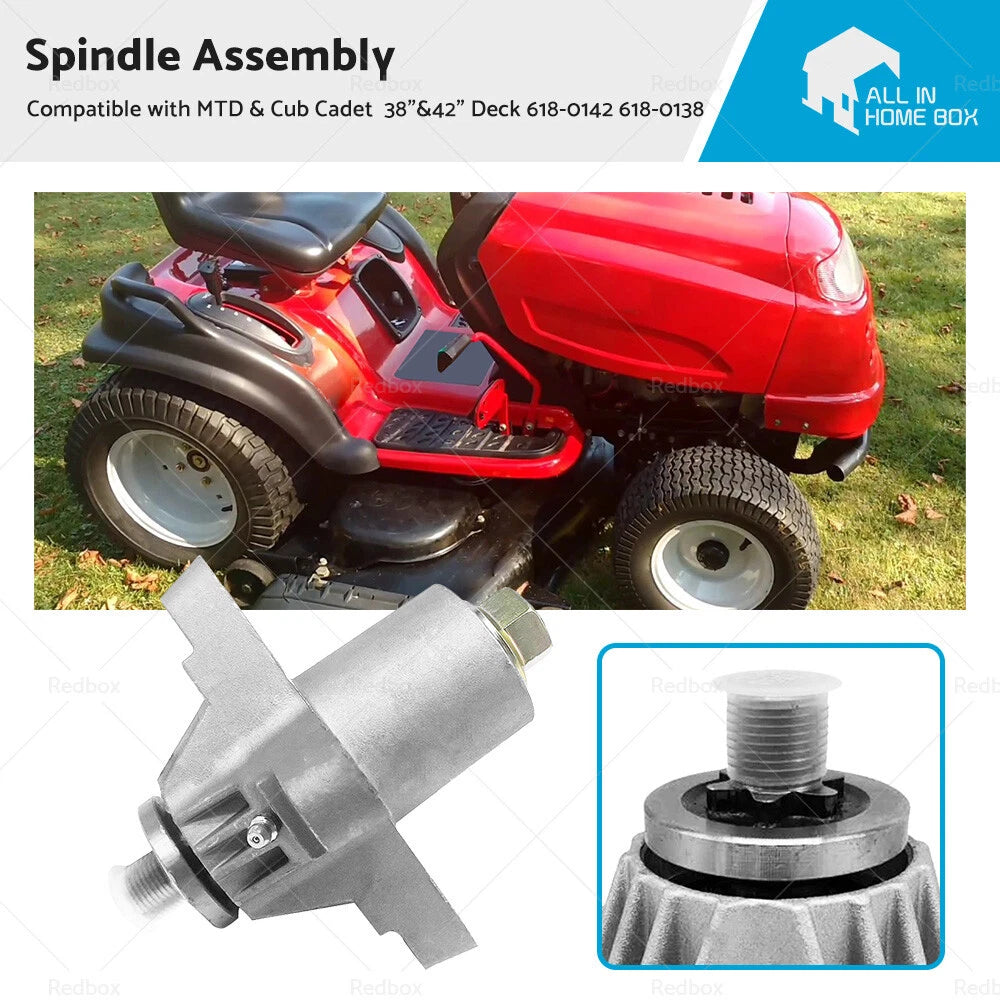 Spindle Assembly for MTD Cub Cadet 38" 42" Deck (618-0142 618-0138)