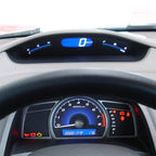 Speedometer Upper Dash Display Gauge Instrument Cluster for Honda Civic (2006-2011)