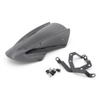 ABS Windshield Screen with Bracket for Kawasaki Z650 (2017–2023) Black