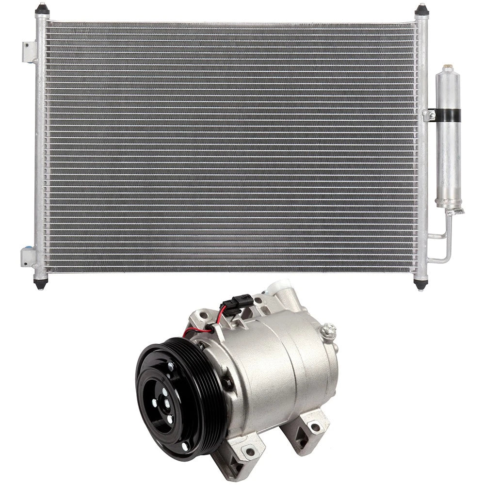 AC Condenser and Compressor Cooling Kit for Nissan Rogue (2008–2013)