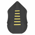 Multi Grip Seat Cover for Suzuki Z400 LTZ 400 (2003–2009) - Black/Yellow Ribs