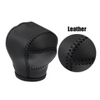 Gear Shift Knob Cover Trim for Toyota Sienna (2021–2022) w/ Black Stitches