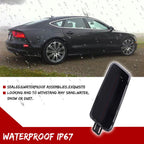 2X Smoked Red LED Rear Side Marker Lights for Audi A7 S7 RS7 (2012–2018)