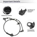 ABS Wheel Speed Sensor for Chevrolet Avalanche 1500 (2002–2006) 1 Pcs Front Left/Right