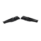 Rear Passenger Footrests Black for Honda CBR600RR CBR1000RR CBR600 F4 F4i (2003-2019)