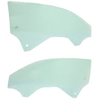 Set of 2 Front Door Glasses for Chevy Camaro