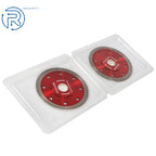 2 Piece 4.5 Inch Diamond Porcelain Saw Blade for Ceramic Cutting