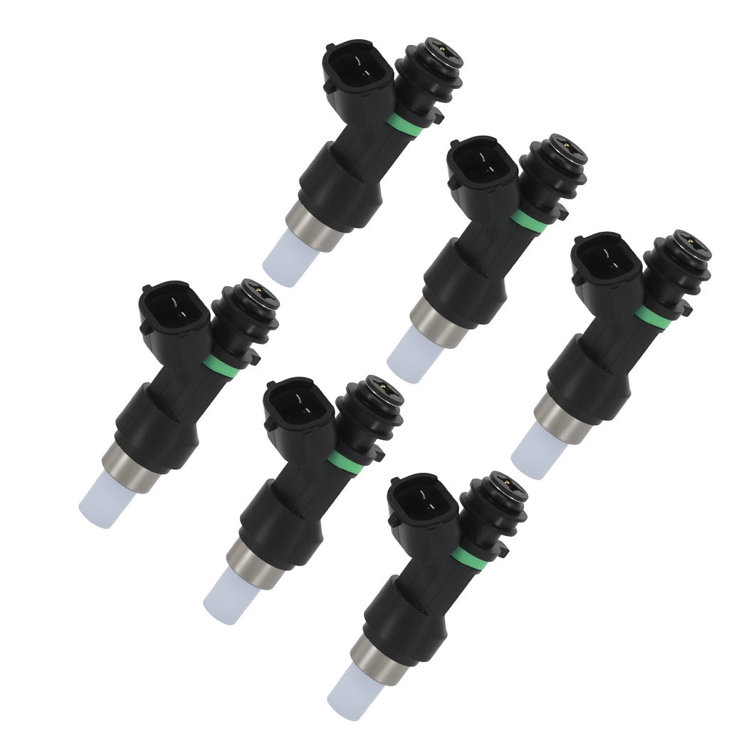 Set of 6 Gas Fuel Injectors for Suzuki Grand Vitara 2006–2008