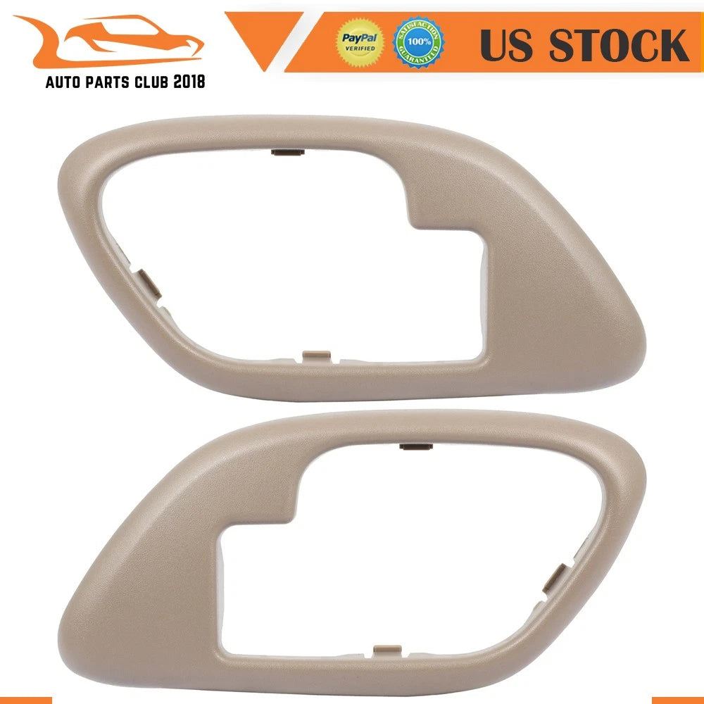 Set of 2 Inside Door Handle Trim for Chevrolet GMC Cadillac