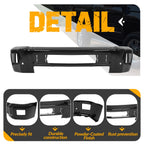 Front Bumper Face Bar for Chevrolet Silverado 2500 HD 3500HD (2015–2019)
