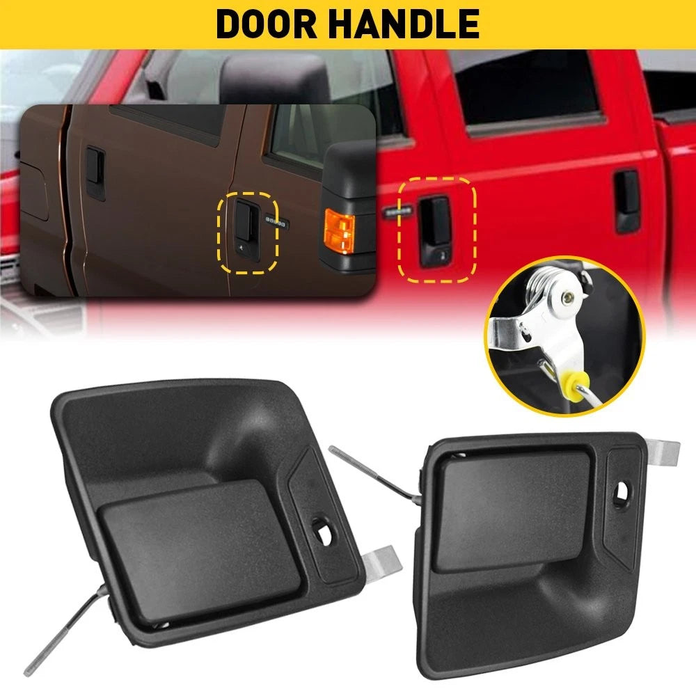 Set of 2 Door Handles for Ford F-250 F-350 F-450 Super Duty (1999–2016)