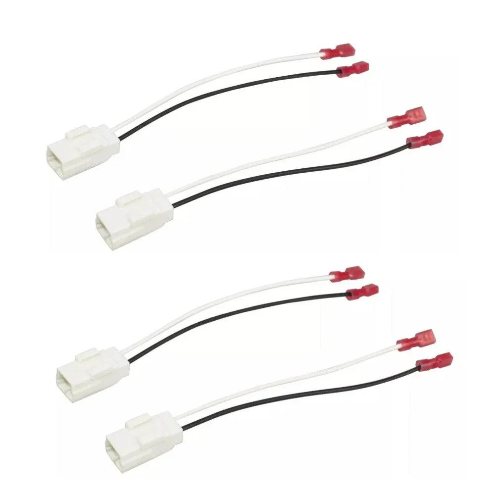 4 x Speaker Wiring Harness for Jeep Grand Cherokee, Renegade, Dodge, Chrysler