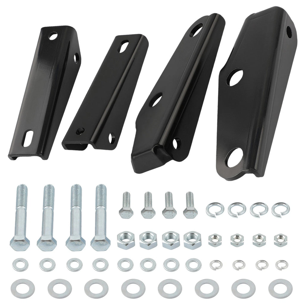 Front 3" Rear 5" Drop Lowering Trailing Arm Kit for Chevy C10 C15 (1963–1972)