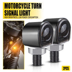 2X LED Turn Signals for Universal Motorcycle (Year Range Not Specified)