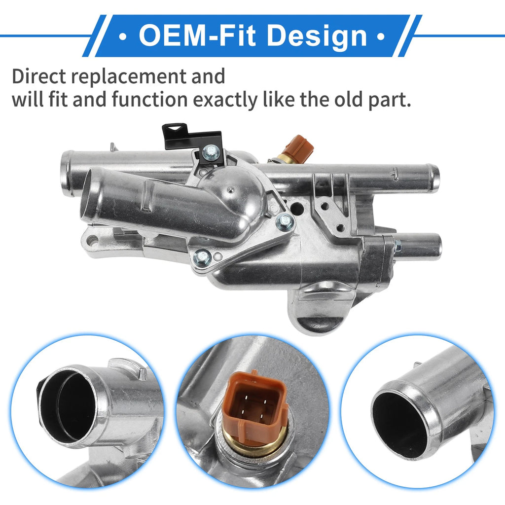 Upgraded Aluminum Thermostat Housing for Hyundai Sonata (2008–2010) No.256002G600