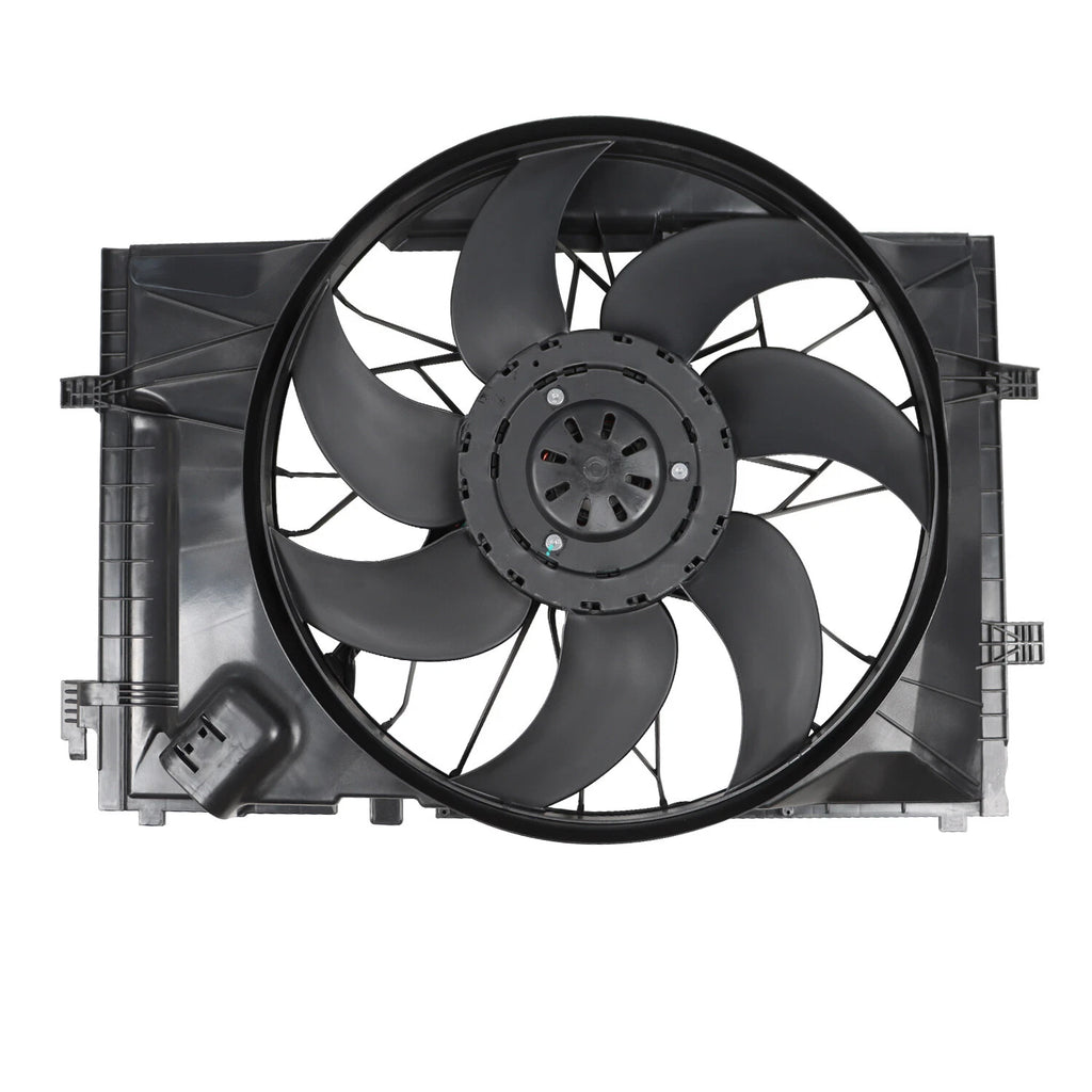 600W Engine Cooling Fan Assembly for Mercedes Benz W203 W209 (2001–2007)