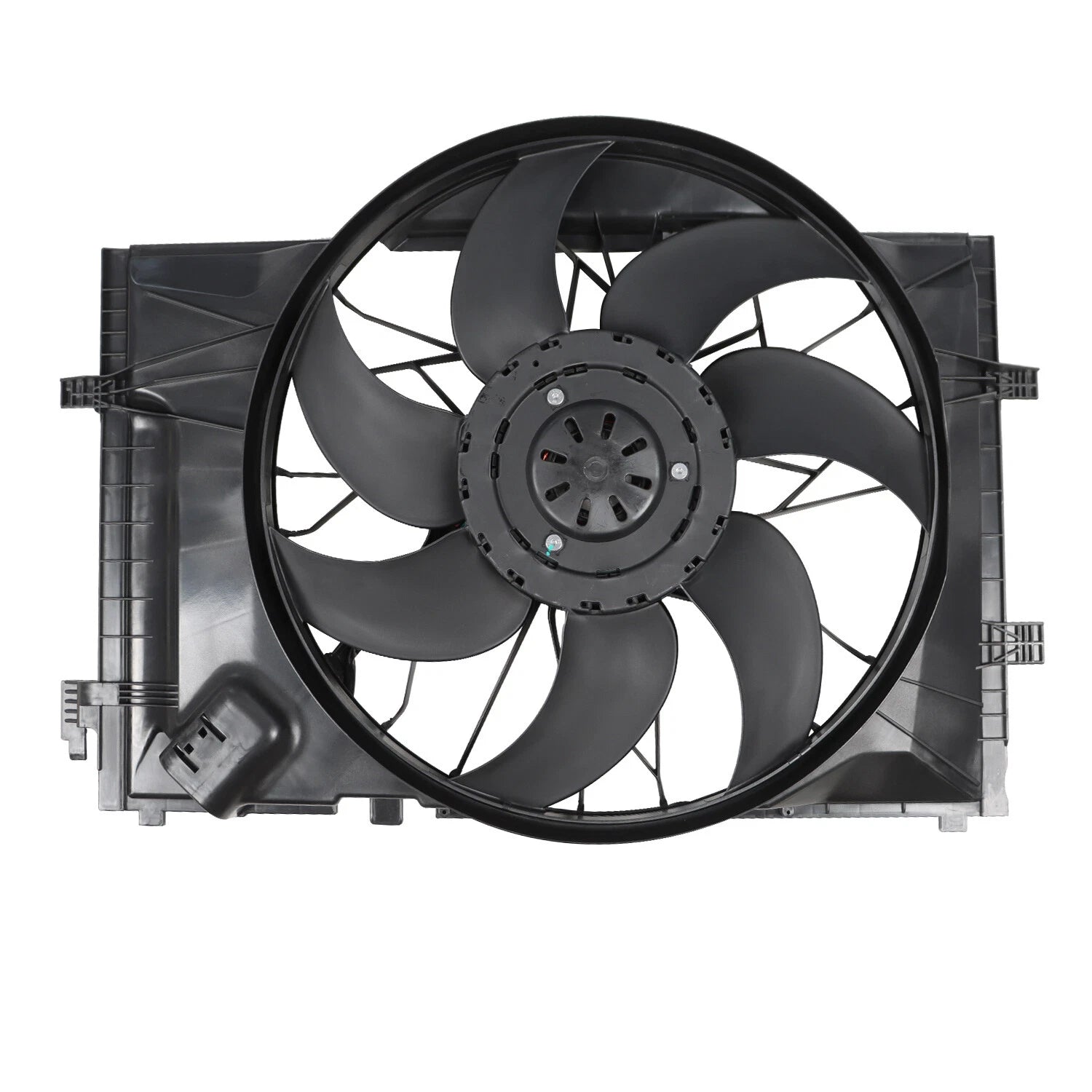 600W Engine Cooling Fan Assembly for Mercedes Benz W203 W209 (2001–2007)