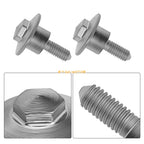 2 Cylinder Head Valve Cover Bolts 90002-MEB-670 for Honda CRF450R CRF450X TRX450R (2002–2023)