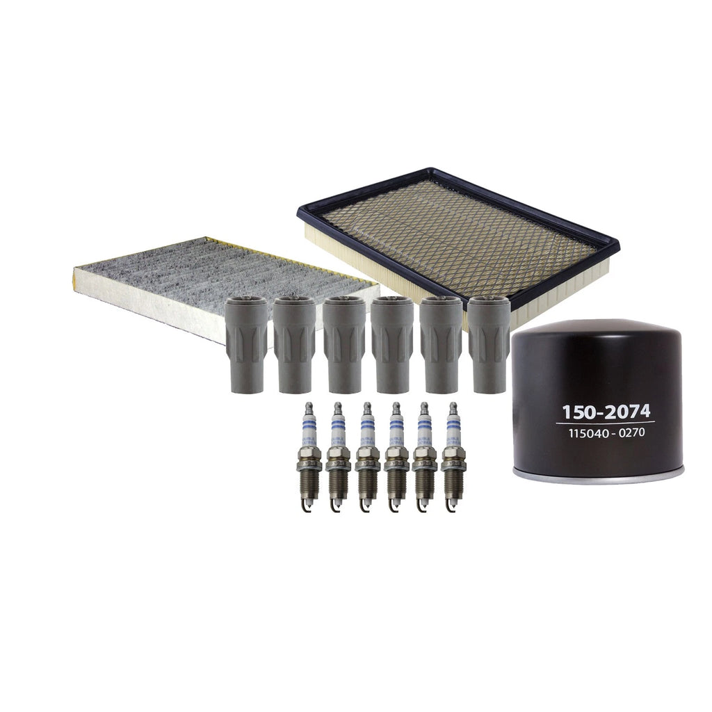 Denso Tune Up Kit with 6 Spark Plugs & Boots for Charger Magnum 300 (2005–2008)
