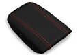 Armrest Cover for Volvo S80 (1999–2006) Leather Red Stitch