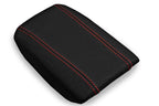 Armrest Cover for Volvo S80 (1999–2006) Leather Red Stitch