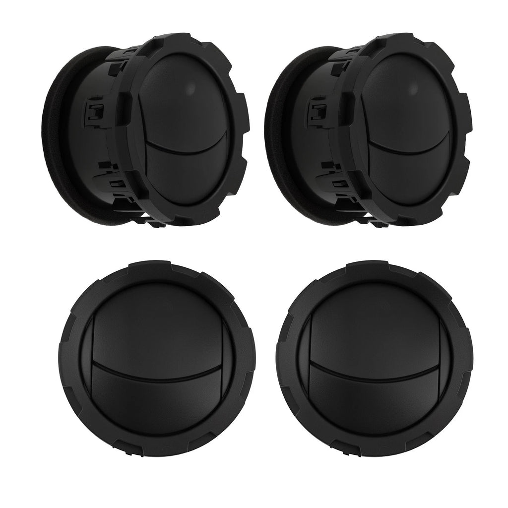 Dash Vent Kit for Ford F-250 F-350 F-450 (2011–2016) BC3Z19893AA Black 4pc