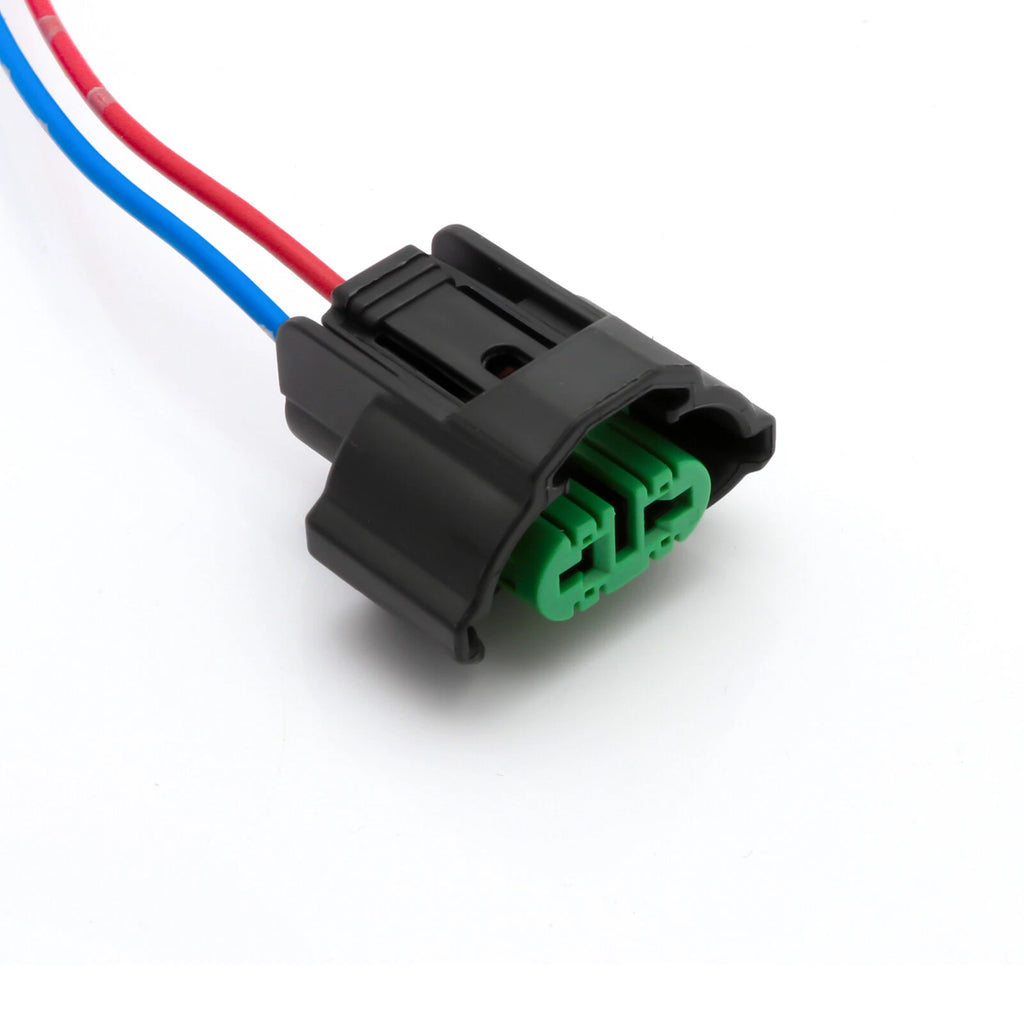 2-Pack Wire Pigtail Female H11 H8 Harness for Fog Light Plug Play (-)