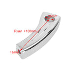 4.5" Handlebar Risers for Honda VTX, Shadow, Suzuki Intruder, Boulevard, Kawasaki T9 (2000–2023)