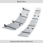 Stainless Silver Billet Grille Insert for Lincoln MKZ (2007-2008)