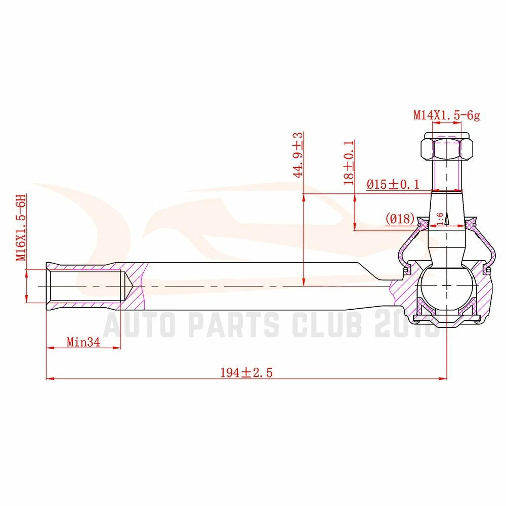 Set of 8 Control Arms Tie Rods Sway Bars for Nissan Murano (2003–2004)