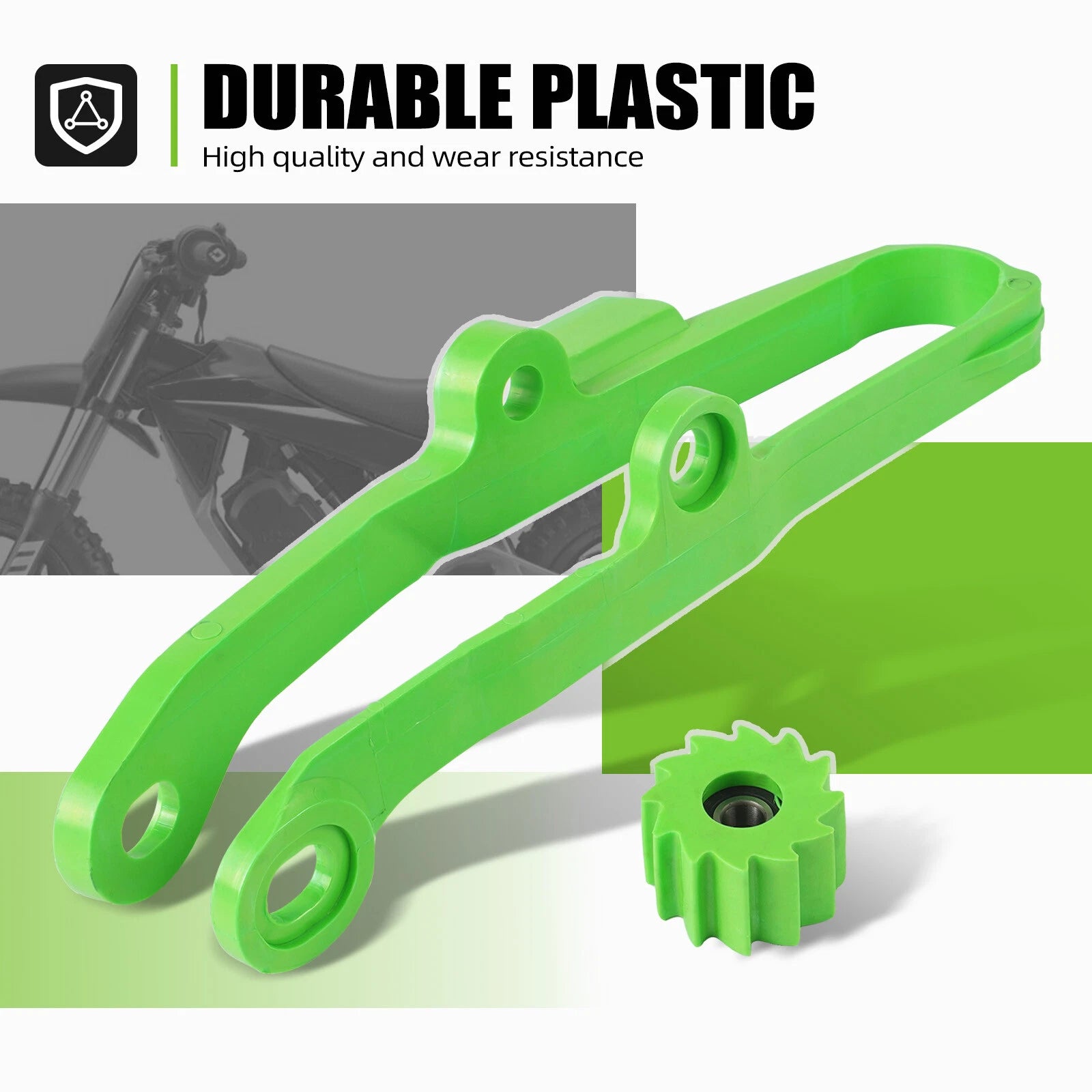 Chain Slider with Lower Roller for Kawasaki KX250F KX450F (2006–2016)