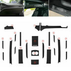 Center Console Wrap Vinyl Sticker Anti-high Temper for Car