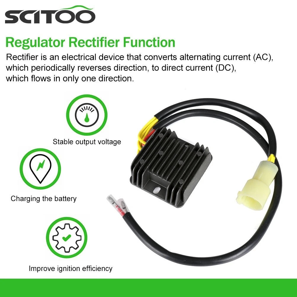 Voltage Regulator Rectifier for Honda TRX 300 Fourtrax/FW (1993–1996)