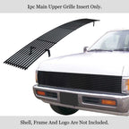 Stainless Black Billet Grille Insert for Nissan Pickup (1986-1997)