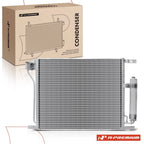 A/C Condenser with Bracket & Receiver Drier for Nissan Sentra (2017–2019)