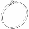 PTO Brake Band E0NNB726AB for Ford Tractor 5000, 5600, 7000, 6600, 7600, 7700+