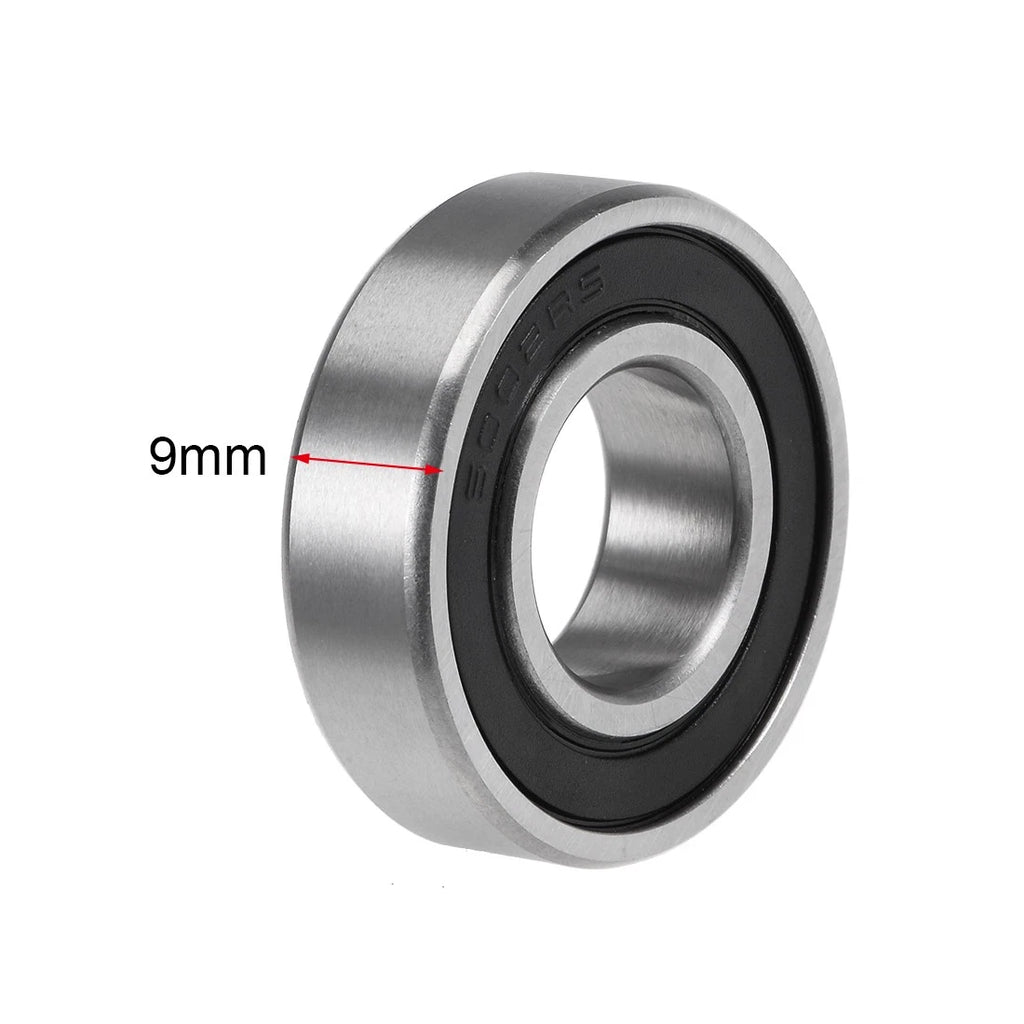 Set of 4 Deep Groove Ball Bearings 6002-2RS Z2 15x32x9mm