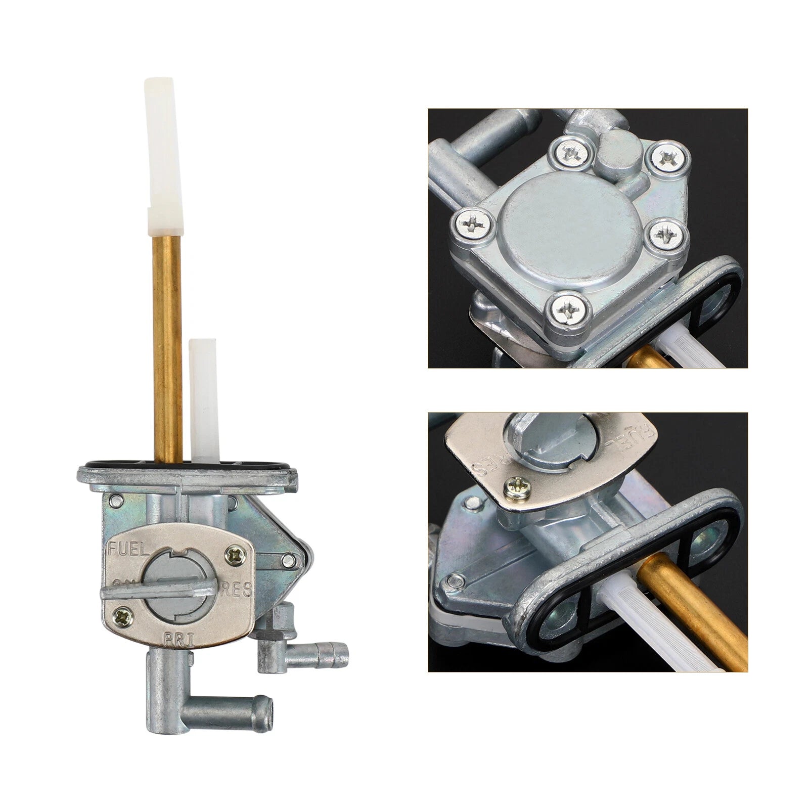 Gas Tank Fuel Cock Valve Petcock for Suzuki DR650S DR650SE (1996–2009) 44300-32E00