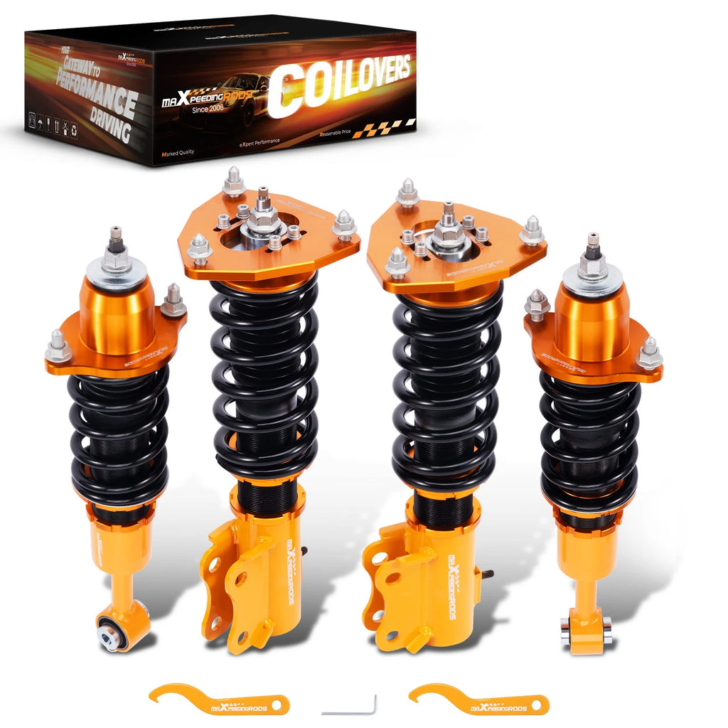 24-Way Adjustable Racing Coilovers for Mitsubishi Lancer (2002-2006)