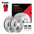 Front Brake Rotors Pads Kit for Honda Pilot (2003–2008)