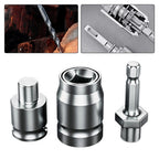 3X Electric Hammer Drill Adapter Head for Impact Driver Applications