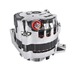 Chrome Alternator CS130 Style 12V 160 AMP for GM Chevy SBC BBC (A1006C, ES1006C)