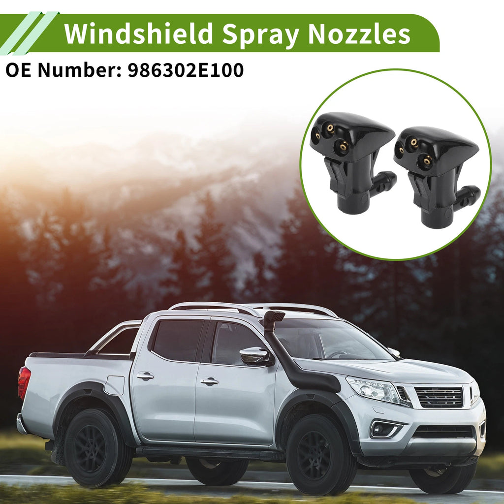 Windshield Washer Nozzle with Hose Connector for Hyundai (No. 986302E100)