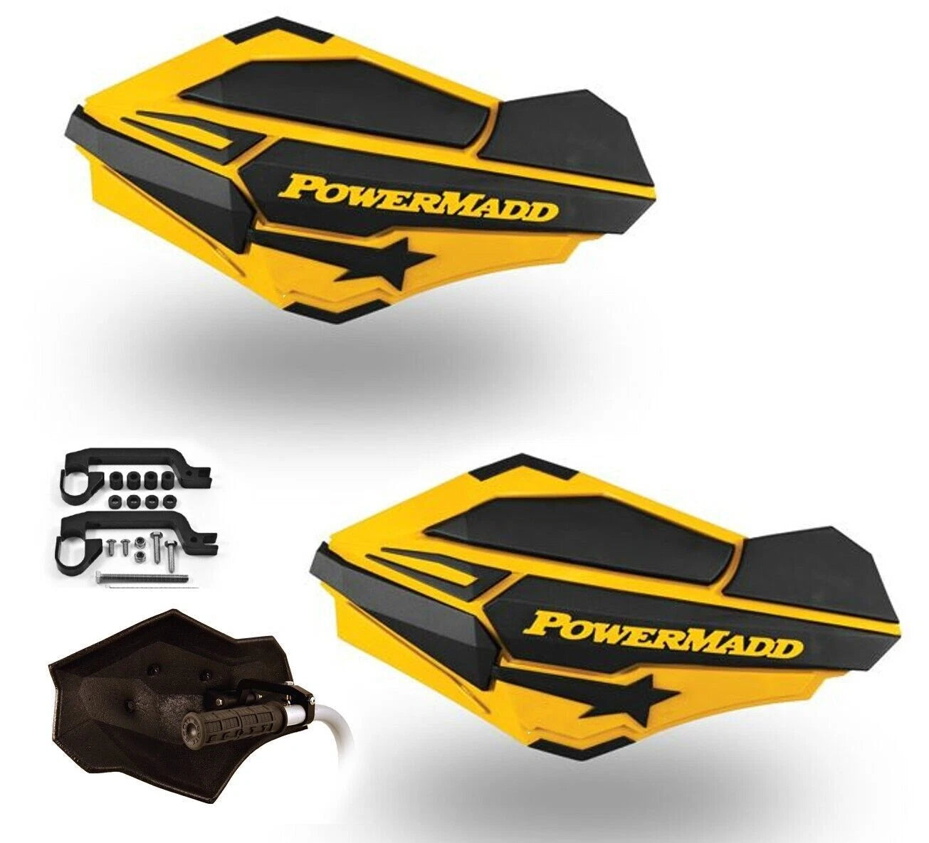 Powermadd Sentinel Hand Guards Armor Mount Kit for Honda TRX 400EX 400X (2000–2009)