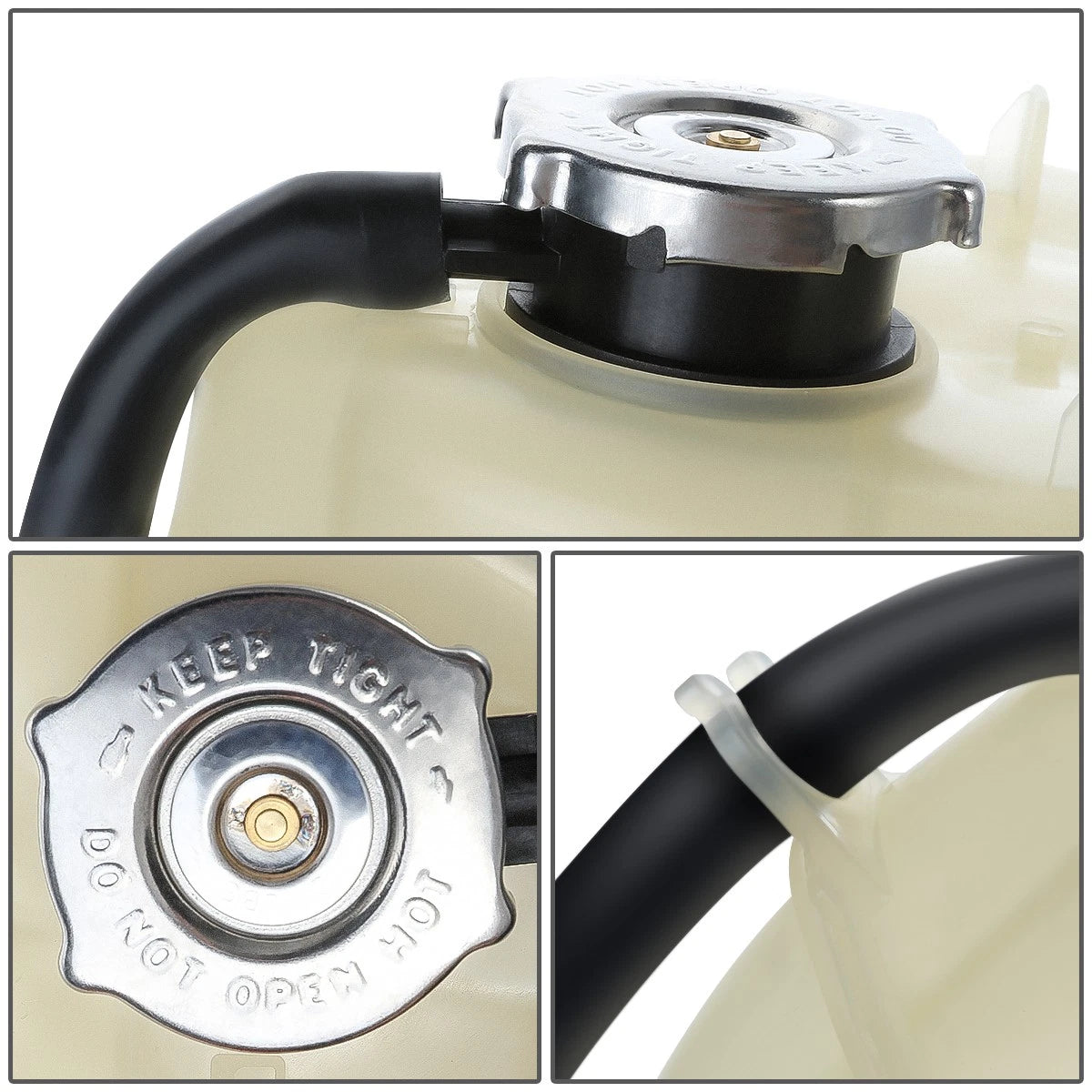 Coolant Overflow Tank Reservoir for Jeep Wrangler JK 2007–2008
