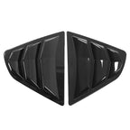 Carbon Fiber Look Rear Side Window Louvers for Toyota Camry (2018–2024)