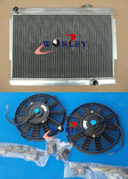 3 Row Aluminum Radiator & 2 Fans for Holden Torana LJ LC LH LX V8 (1970-1980)